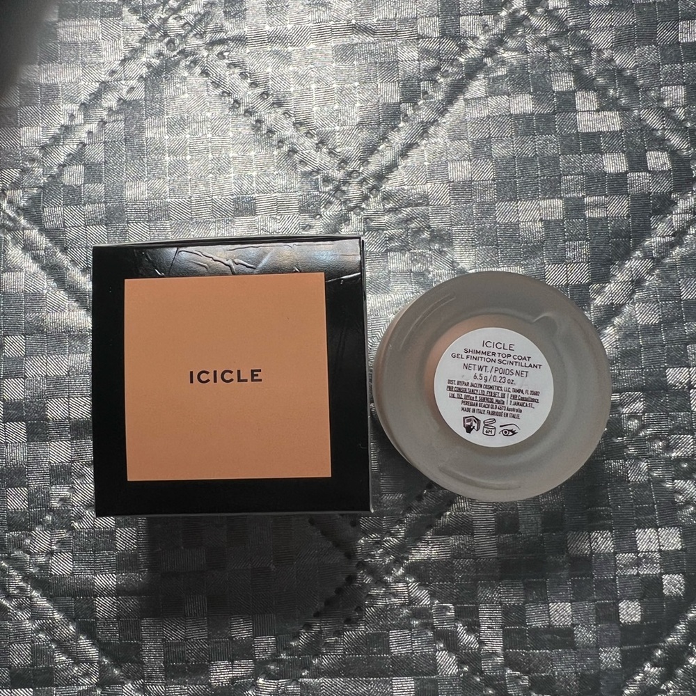 Jaclyn Cosmetics Glaze Over Shimmer Top Coat ✨BNIB✨ Icicle